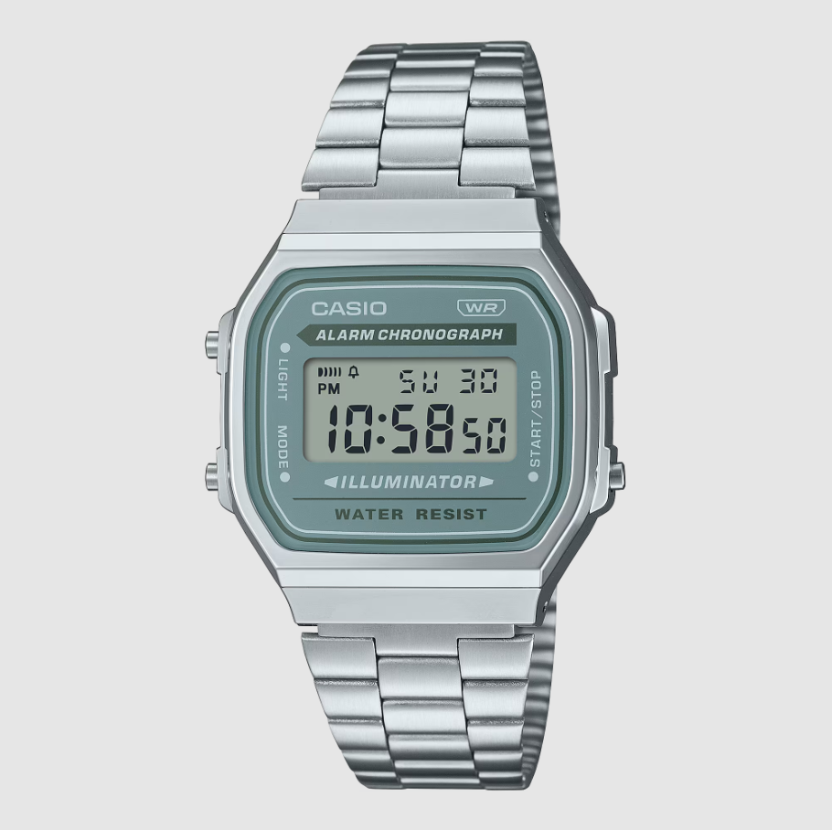 Casio A168WA-3A Vintage Watch For Unisex